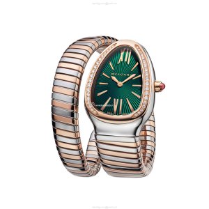 Bvlgari Serpenti 102790 | Green Dial | Stainless Steel | Quartz Watch