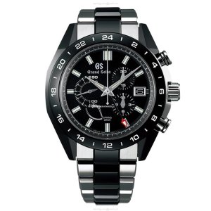 Grand Seiko Sport SBGC223 | Automatic Black Dial | Titanium & Ceramic