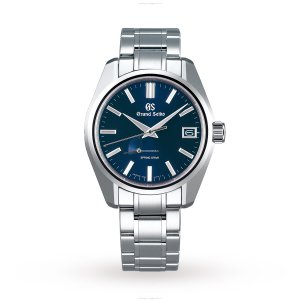 Grand Seiko Heritage SBGA375 Automatic Blue Watch - 40mm Stainless Steel
