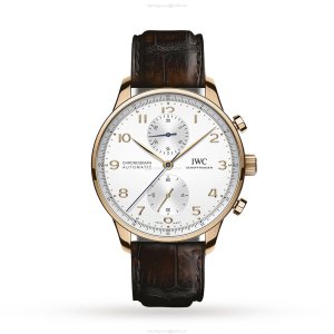 IWC Portugieser IW371611 Automatic | 18ct Rose Gold | 41mm Silver Dial