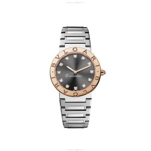 Bvlgari Bvlgari 103757 Watch | 33mm Stainless Steel | Quartz Black Dial