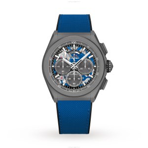 Zenith Defy Titanium Automatic Skeleton Watch - 44mm Blue Dial | Replica