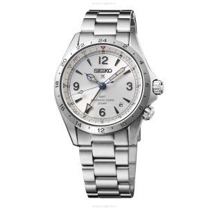 Seiko Alpinist SPB409J1 Automatic Silver Watch | 39.5mm Stainless Steel