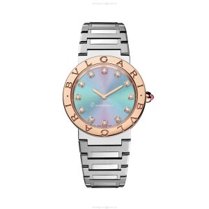BVLGARI BVLGARI 103759 | 33mm Stainless Steel Quartz Watch - Green Dial