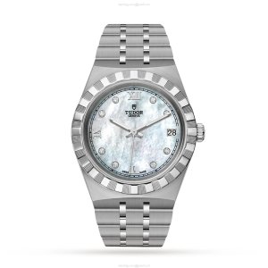 Tudor Royal M28400-0005 Automatic Watch - 34mm Stainless Steel - White Dial