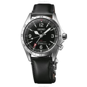 Seiko Alpinist SPB379J1 Automatic Watch - Black Dial - Stainless Steel