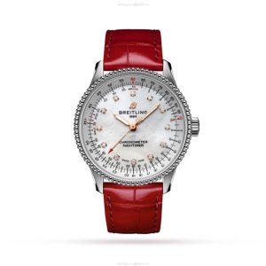 Breitling Navitimer 35mm Automatic - Mother of Pearl Dial | Stainless Steel
