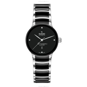 Rado Centrix Automatic Black Dial | Stainless Steel & Ceramic | 30.5mm
