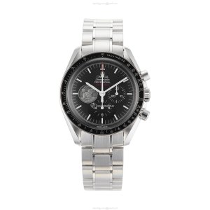 Omega Speedmaster Moonwatch 42mm | Black Dial | Stainless Steel | Manual Winding