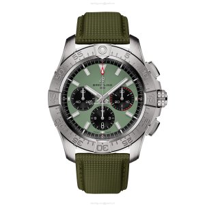 Breitling Avenger Automatic Green Dial 44mm Stainless Steel Watch