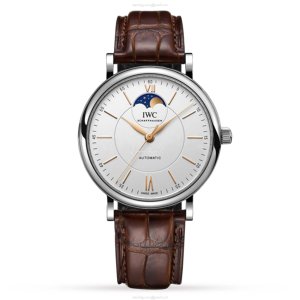 IWC Portofino IW459401 Automatic Watch - 40mm Stainless Steel & Silver Dial
