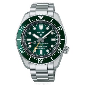 Seiko Prospex SPB381J1 Automatic Diver GMT - Green Dial - 42mm Stainless Steel