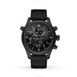 IWC Pilot IW371815 Automatic Black Ceramic 44mm Replica Watch