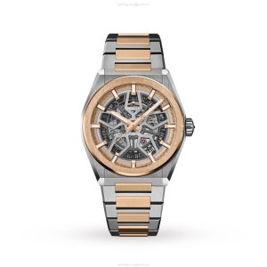 Zenith Defy Classic 41mm Titanium & Gold Automatic Grey Watch | 100M Water Resistant