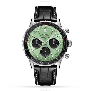 Breitling Navitimer AB0138241L1P1 | 43mm Mint Green Dial | Automatic