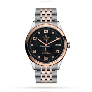 Tudor 1926 M91551-0004 Automatic Watch - 39mm Black Dial - Steel & Gold