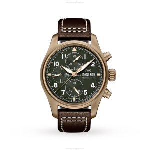 IWC Pilot IW387902 Bronze Automatic Green Replica - 41mm Chronograph