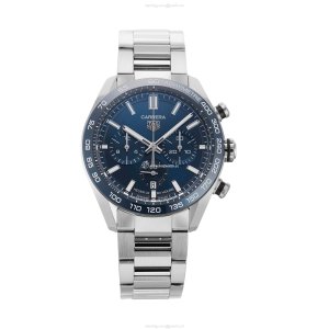 TAG Heuer Carrera CBN2A1A.BA0643 - 44mm Blue Automatic Chronograph