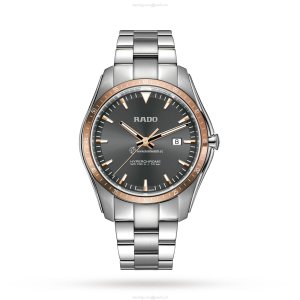 Rado HyperChrome Quartz Grey Watch - 44mm Stainless Steel - 100M Water Resistant