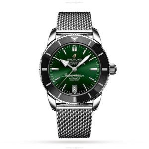 Breitling Superocean Heritage 42mm Automatic Green Dial - Stainless Steel