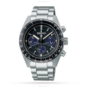 Seiko Prospex SSC819P1 Solar Watch - 39mm Stainless Steel - Black Dial