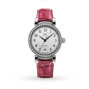 IWC Da Vinci IW458308 Automatic Watch - 36mm Stainless Steel - White Dial