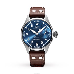 IWC Pilot IW501002 Automatic Watch - 46mm Stainless Steel - Blue Dial