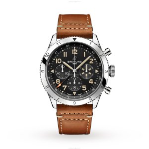 Breitling Aviator 8 AB04453A1B1X1 | 46mm Stainless Steel Automatic Black Watch