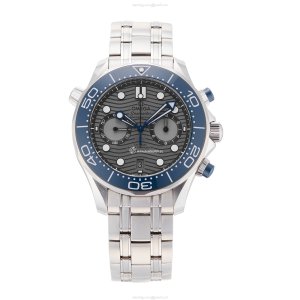 Omega Seamaster Diver 300M 44mm Automatic Grey Dial Stainless Steel Watch