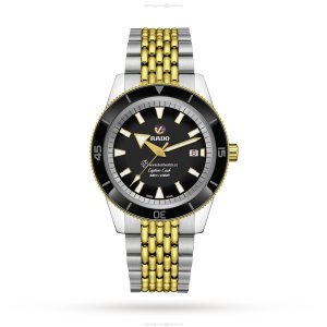 Rado Captain Cook R32138153 | 42mm Automatic Black Dial | Stainless Steel