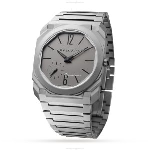 Bvlgari Octo 102713 Titanium Automatic Grey Watch | 40mm
