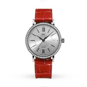 IWC Portofino IW458109 Automatic Watch - 37mm Stainless Steel & Silver Dial
