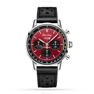 Breitling Top Time Automatic Red Dial - 42mm Stainless Steel - Replica