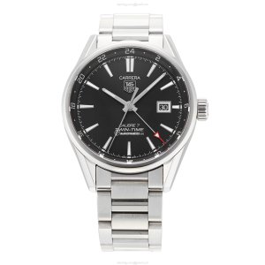 Pre-Owned TAG Heuer Carrera Automatic Watch - 41mm Black Dial Stainless Steel