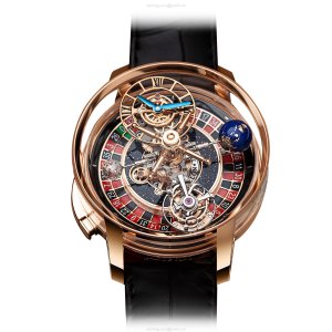 Jacob & Co Astronomia Casino 18ct Rose Gold 47mm Mechanical Watch | Roman Numerals