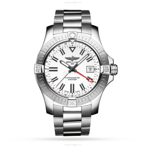 Breitling Avenger A32397101A1A1 | 43mm Stainless Steel Automatic White Dial