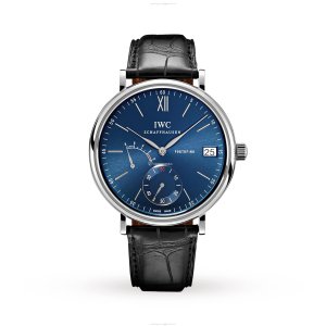 IWC Portofino IW510106 | 45mm Stainless Steel | Manual Winding Blue Dial