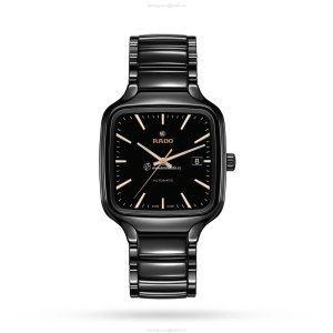 Rado True Square R27078162 Automatic Black Ceramic Watch | 38mm