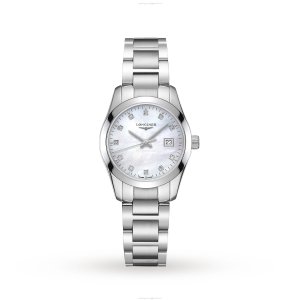 Longines Conquest L22864876 | Quartz Watch | Mother of Pearl Dial | 29.5mm