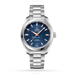 Omega Seamaster Aqua Terra 34mm Blue Dial Automatic Watch | Stainless Steel