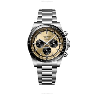 Longines Conquest L38354326 Automatic - 42mm Brown Dial - Stainless Steel & Ceramic