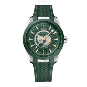 Omega Seamaster Aqua Terra 43mm Green Dial Automatic Replica Watch