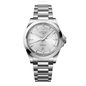 Longines Conquest L38304726 Automatic Watch - 41mm Silver Dial | Stainless Steel