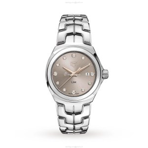 TAG Heuer Link WBC131E.BA0649 | 32mm Stainless Steel Quartz Watch - Brown Dial