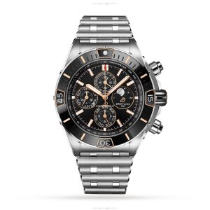 Breitling Chronomat I19320251B1A1 - 44mm Black Automatic Watch - Ceramic & Steel