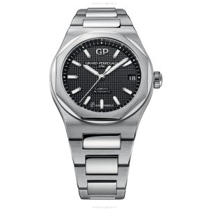 Girard-Perregaux Laureato 42mm Automatic Black Dial Stainless Steel Watch
