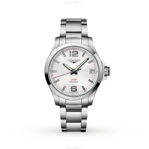 Longines Conquest L33164766 | 36mm Silver Dial | Quartz | Stainless Steel