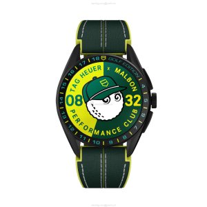 TAG Heuer Connected Smartwatch - 45mm Titanium & PVD Black - Digital Display