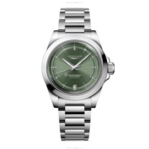 Longines Conquest L34304076 Automatic Green Dial - 34mm Stainless Steel