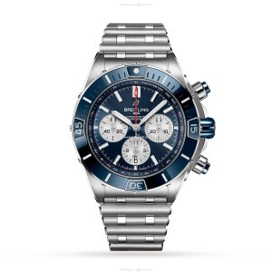Breitling Chronomat AB0136161C1A1 - 44mm Blue Automatic Watch | 200M Water Resistant